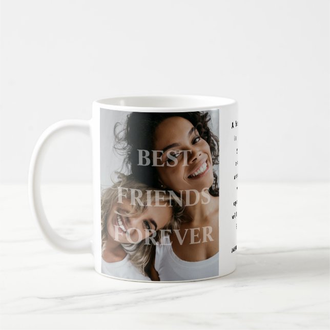 Best Friends Forever BFF Friendship Mug (Left)