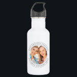 Best Friends Forever BFF Simple Modern Photo 532 Ml Water Bottle<br><div class="desc">This simple and classic design is composed of serif typography and add a custom photo. "Best Friends Forever" circles the photo of your friends</div>