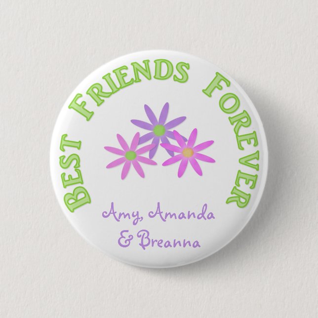 Best Friends Forever Button (Front)