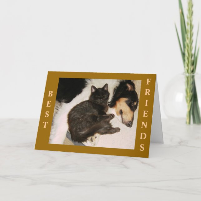 BEST FRIENDS FOREVER! CARD (Front)