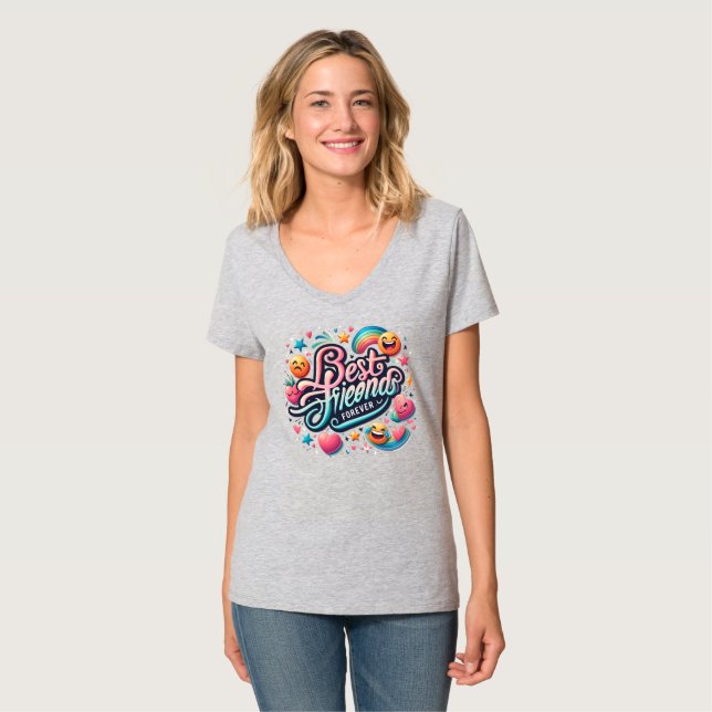 Best Friends Forever Celebration T-Shirt (Front Full)