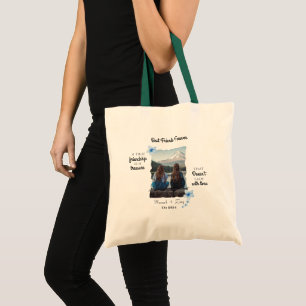 Best Friends Forever Custom Photo Tote Bag