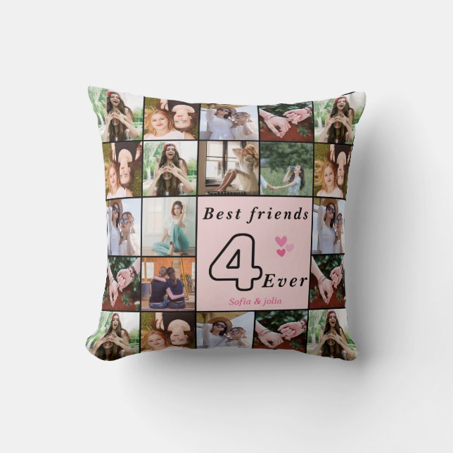 Best Friends Forever Custom Pillow – Cosy Gift (Front)