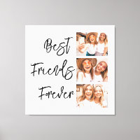 Best Friends Forever Friendship Gift Photo Collage