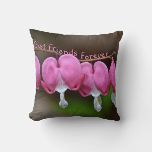 Best Friends Forever Hearts Cushion