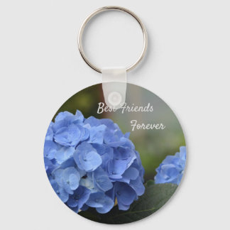 Best Friends Forever Hydrangeas Key Ring