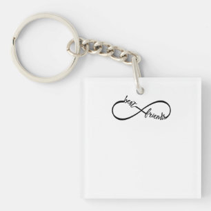Best Friends Forever Infinity Symbol Key Ring