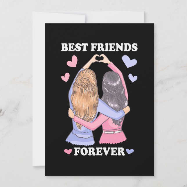 Best Friends Forever Invitation (Front)