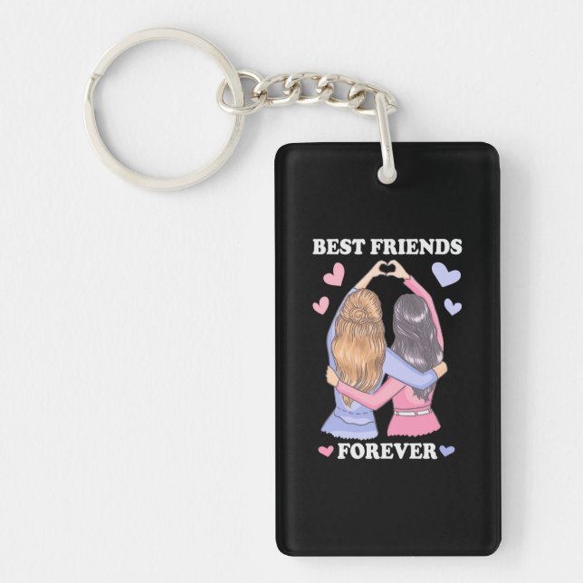 Best Friends Forever Key Ring (Front)