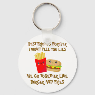 Best Friends Forever Key Ring