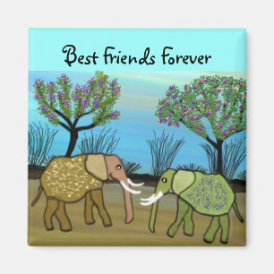 Best Friends Forever Magnet