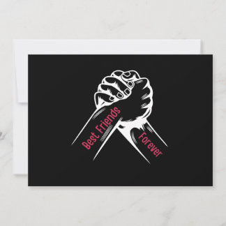 BEST FRIENDS FOREVER, MATCHING MY FRIENDS INVITATION