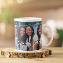 Best Friends Forever Modern Script Photo Keepsake