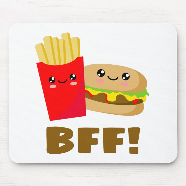 Best Friends Forever Mouse Pad (Front)