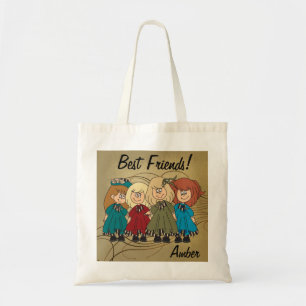Best Friends Forever - Personalise Tote Bag