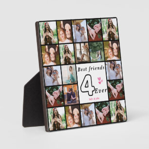 Best Friends Forever Photo Collage– 21 Pic Custom Plaque