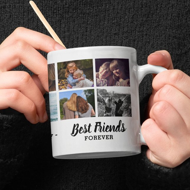 Best Friends Forever Photo Collage Coffee Mug (Creator Uploaded)