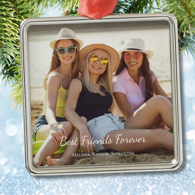 Best Friends Forever Photo Names  Metal Tree Decoration (Creator Uploaded)