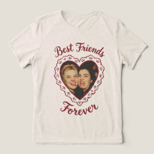 Best Friends Forever Photo Template Tri-Blend Shirt