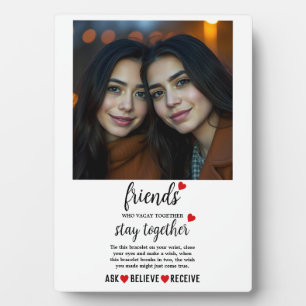 Best Friends Forever Plaque Friendship Day