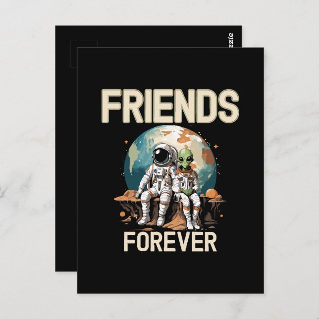 Best Friends Forever  Postcard (Front/Back)