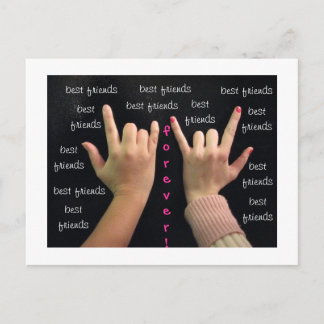 Best Friends Forever! Postcard