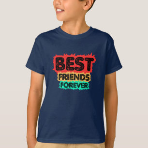 BEST FRIENDS FOREVER RETRO FRIENDS, FRIENDSHIP T-Shirt