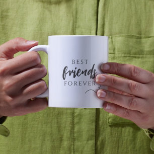 Best Friends Forever Simple Photo Bestie Mug