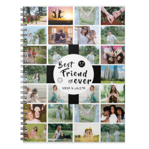 Best Friends Forever Spiral Notebook –Custom 26Pic