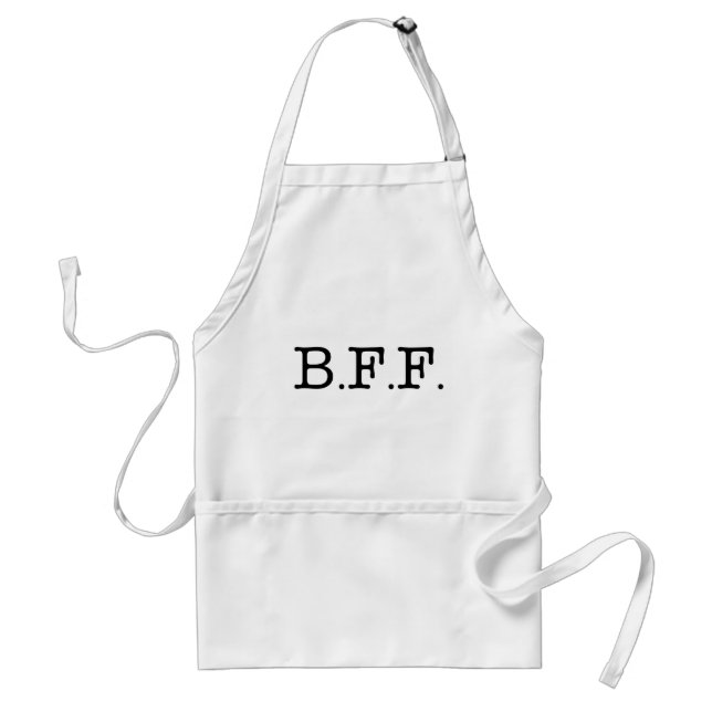 Best Friends Forever Standard Apron (Front)