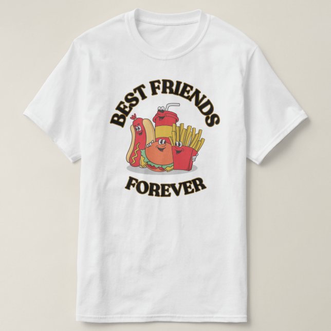 Best Friends Forever T-shirt (Design Front)