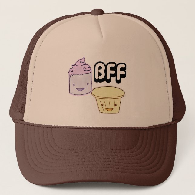 Best Friends Forever Trucker Hat (Front)
