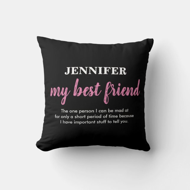 Best Friends | Friendship Cushion (Front)