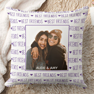 Best Friends Friendship Photo Cushion