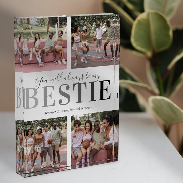 Best Friends Gift l Bestie Photo Block (Creator Uploaded)