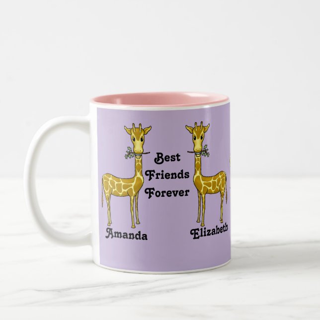 Best Friends Giraffe Mug (Left)