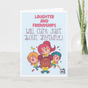 Best Friends - Girls Group Card