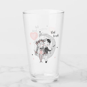 Best Friends Glass