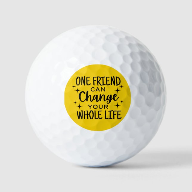 Best Friends Golf Balls (Front)