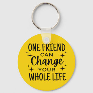 Best Friends Key Ring