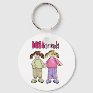 Best Friends Key Ring