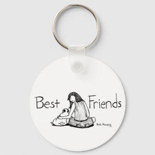 Best Friends Key Ring