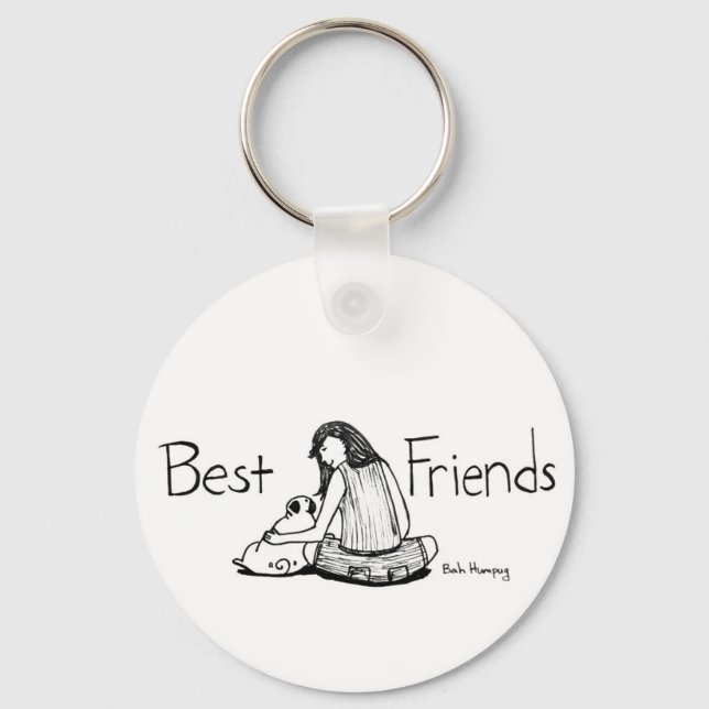 Best Friends Key Ring (Front)