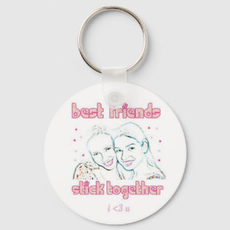 Best Friends Keychain