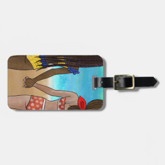 Best Friends Luggage Tag