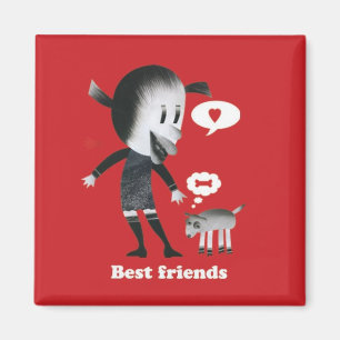 Best friends magnet