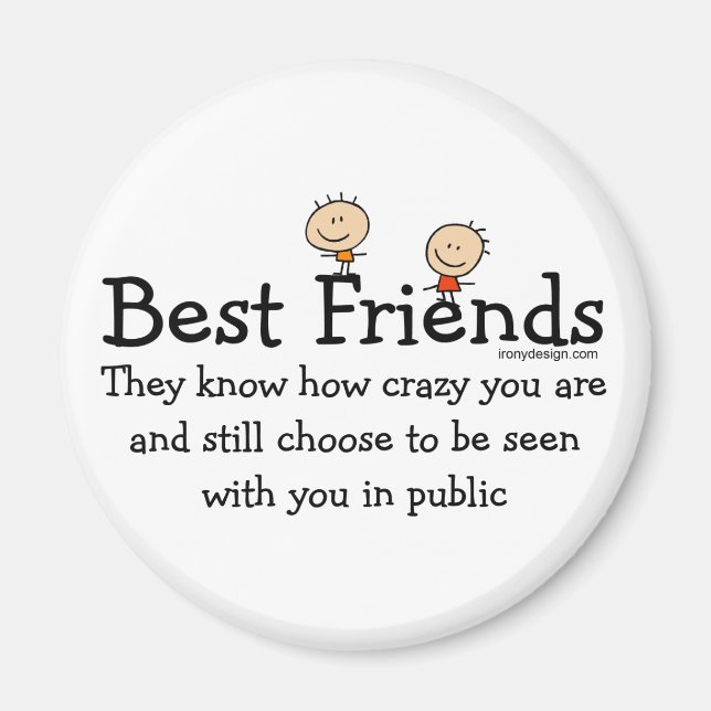 Best Friends Magnet (Front)
