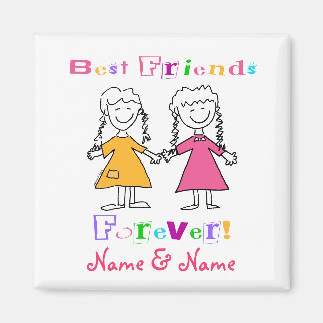 Best Friends Magnet (Front)