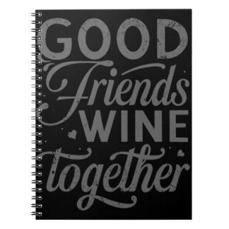Best Friends Matching Memories Friendship Endless  Notebook