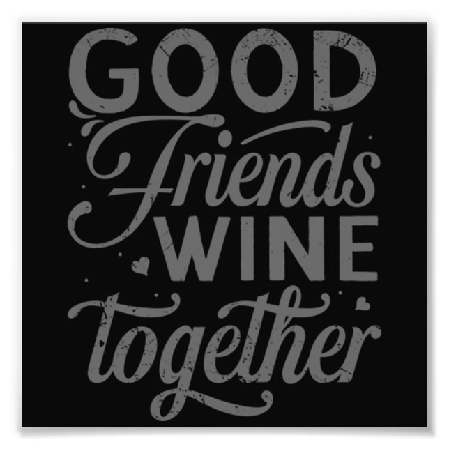 Best Friends Matching Memories Friendship Endless  Photo Print (Front)